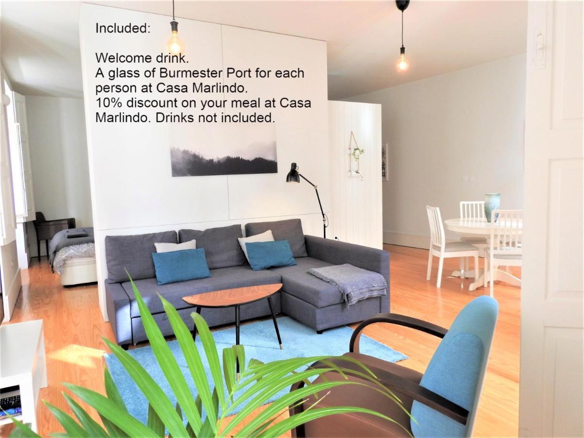 Oporto Delight 1 Luxury Apartment In Historic Center With Balcony Max 4 P 外观 照片